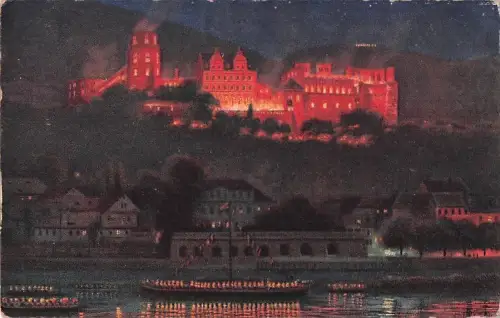 Heidelberg, Castle Lighting -800168
