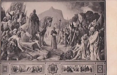 Wislicenus Karl der Große zerstört die Irmensäule. -800198