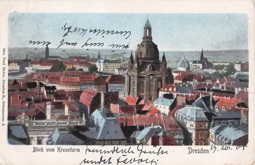 Blick vom Kreuzturm Dresden -800184