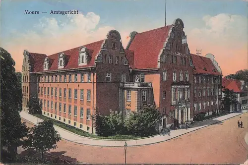 Ansichtskarte Moers Amtsgericht -800200