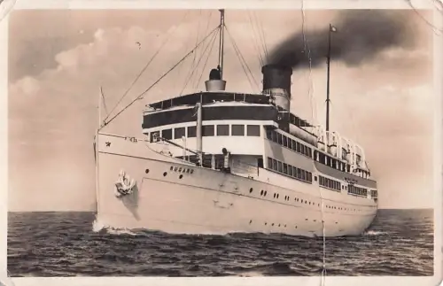 Rugard, ein ehemaliges deutsches Passagierdampfschiff. -800310