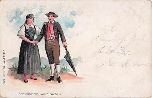 Schwäbische Volkstracht. 4. -800330