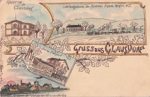 Gruss aus CLAUSDORF“ -800426