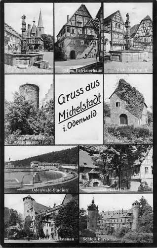 Gruss aus Michelstadt i. Odenwald -800446