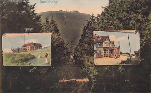 Inselsberg Schmalkalden Hotel Gotha und Preussischer Hof Kat. Schmalkalden -800440