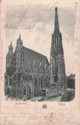 Wien 1906 Postkarte, -800422