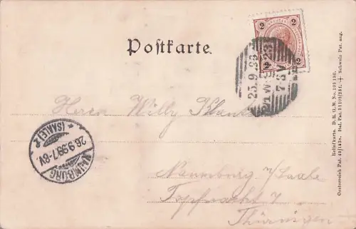 Wien 1906 Postkarte, -800422