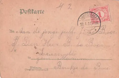 Goblenz mit Rheinbrücke. -800532