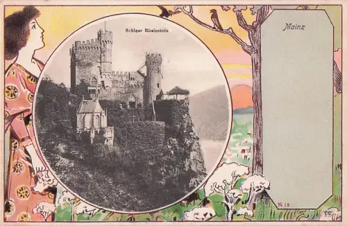 Mainz Schloss Rheinstein -800552