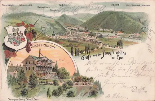 Bad Ems Jungfernhoehe Wappen x -800438