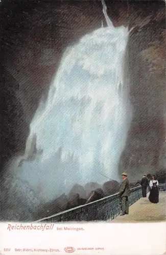 Reichenbachfall bei Meiringen. -800602