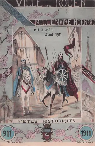 DU 3 AU II JUIN 1911 FETES HISTORIQUES -800646