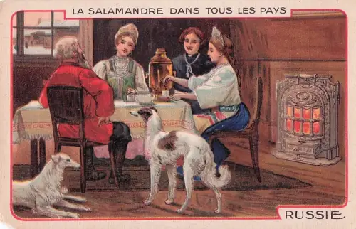 Russland – Der Samowar – Publ. La Salamandre dans tous les Pays (La Salamandre ist -800636