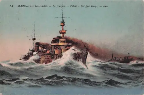 Das französische Marine-Panzerschiff aus dem Ersten Weltkrieg (14/18) – Der Große Krieg -800732