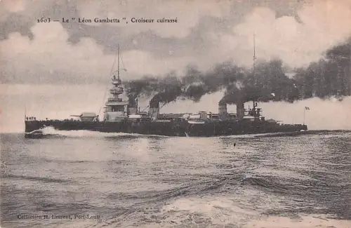 2603 Le Léon Gambetta", Croiseur cuirassé -800812