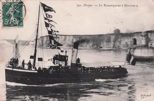 791. Dieppe. - Le Remorqueur >> -800796