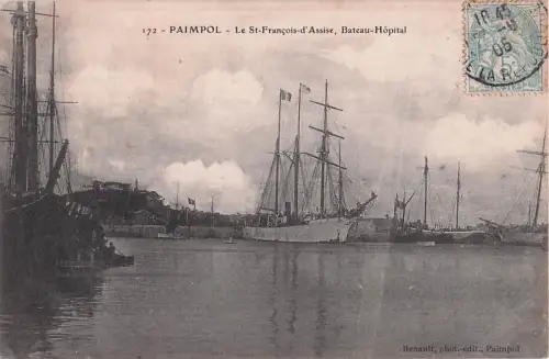 172-PAIMPOL Le St-François-d'Assise, Bateau-Hôpital - -800770