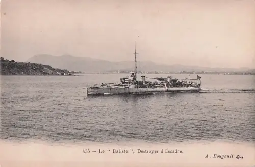 455 -Le "Baliste ", Destroyer d Escadre. -800846