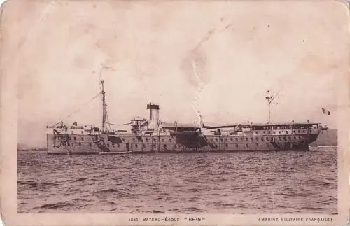 1830 BATEAU ÉCOLE RHIN" (MARINE MILITAIRE FRANÇAISE) -800840