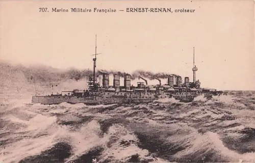 707. Marine Militaire Française - ERNEST-RENAN, croiseur -800794