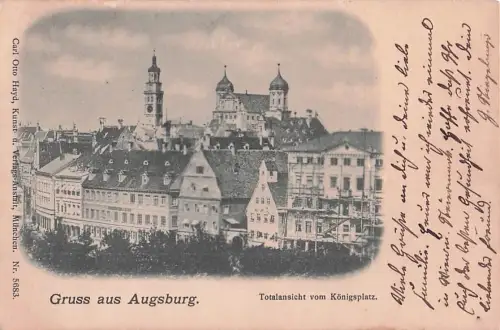 Gruss aus Augsburg. -800928