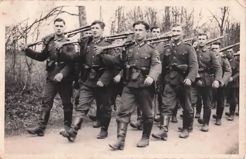 deutsche Soldaten der Wehrmacht. -800934