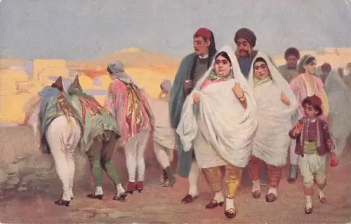 AK Juden mit Gewändern -800944