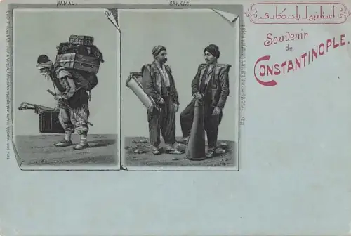 Portier und Wasserträger, Istanbul, Türkei -801026