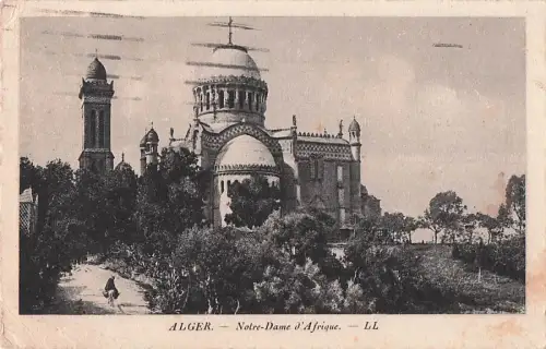 ALGER Basilique de Notre-Dame d'Afrique ALGERIA -801112