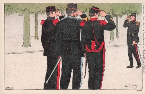 Künstler Amédée Ernest Lynen Künstler Top-Zustand“ -801184