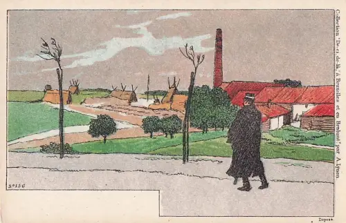 Künstler Amédée Ernest Lynen Künstler Top-Zustand“ -801180