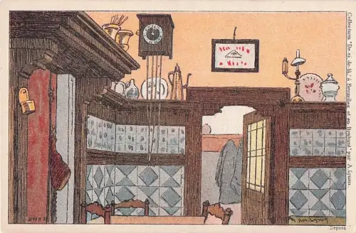 Künstler Amédée Ernest Lynen Künstler Top-Zustand“ -801188