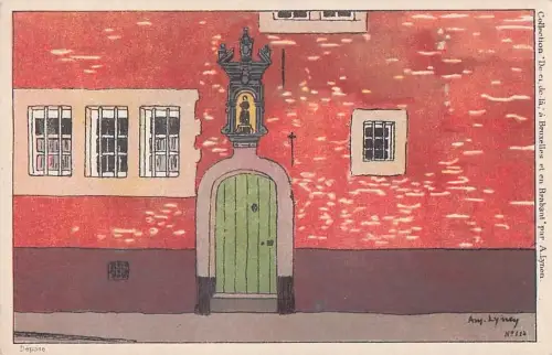 Künstler Amédée Ernest Lynen Künstler Top-Zustand“ -801142