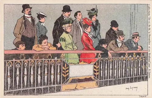 Künstler Amédée Ernest Lynen Künstler Top-Zustand“ -801176