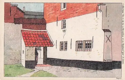 Künstler Amédée Ernest Lynen Künstler Top-Zustand“ -801182