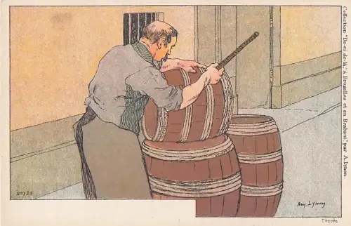 Künstler Amédée Ernest Lynen Künstler Top-Zustand“ -801152