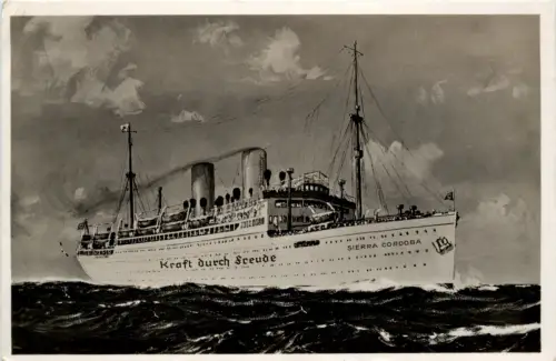 Dampfer Sierra cordoba - Kraft durch Freude -243582