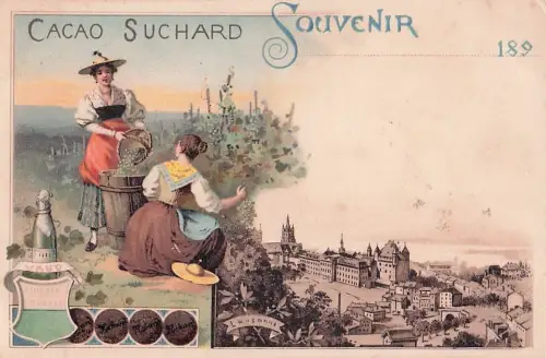 Lausanne - Cacao Suchard - Litho -801270