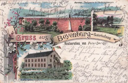 Gruss aus Beyenburg -Guterhofnung Restauration von Peter Darigo -801322