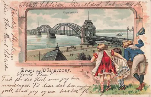 Gruss ays DÜSSELDORF. -801306
