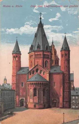 Mainz Rhein Dom Nordseite / Mainz Rhein /Mainz Stadtkreis -801336