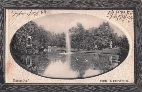 Düsseldorf Partie im Floragarten -801372