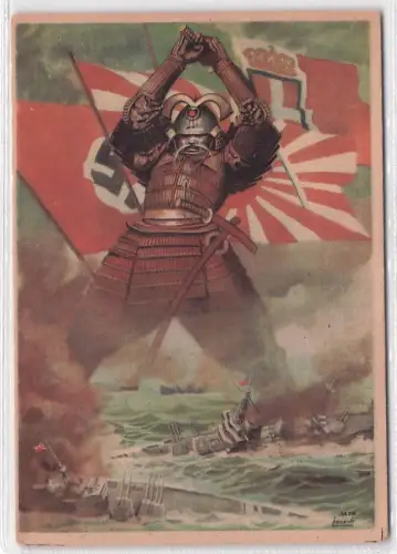 AK Propaganda italienischen Künstler Gino Boccasile (1901-1952)