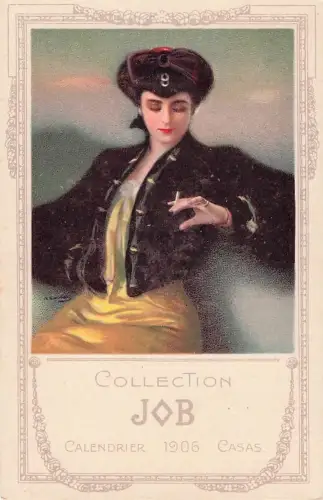 COLLECTION JOB CALENDRIER 1906 CASAS. -802026
