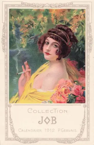 COLLECTION JOB CALENDRIER 1912 PGERVAIS. -802046