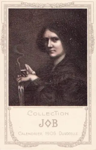 COLLECTION JOB CALENDRIER 1906 DUVOCELLE. -802052