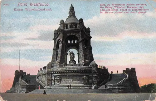 Porta Westfalica Kaiser- Wilhelm- Denkmal -801522
