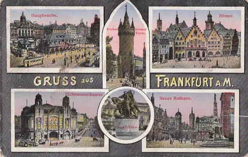 Frankfurt, Hauptwache, Römer, Schuhmanntheater -801444