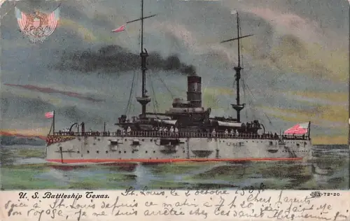 U. S. Battleship Texas. -801684