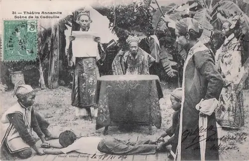 Vietnam – Annamite Theater – Cadouille-Szene – Publ. Planté 31 - - Vietnam - T -801716
